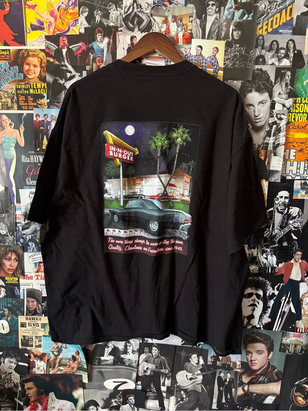 Black Graphic Short-Sleeve Tee